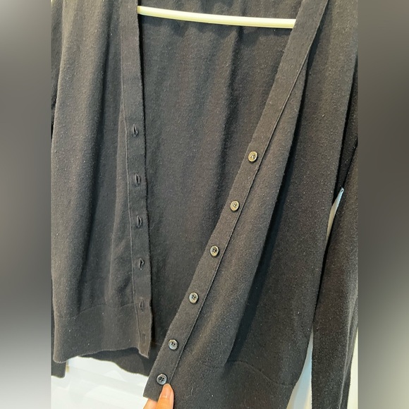 Ann Taylor Loft Black Long Sleeve Cardigan Size Small - Picture 4 of 10